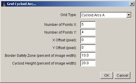 [cycloid arc dialog]